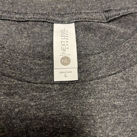 The 11th Hour with Stephanie Ruhle Charcoal Grey Short Sleeve T-Shirt Size Large - Picture 4 of 6